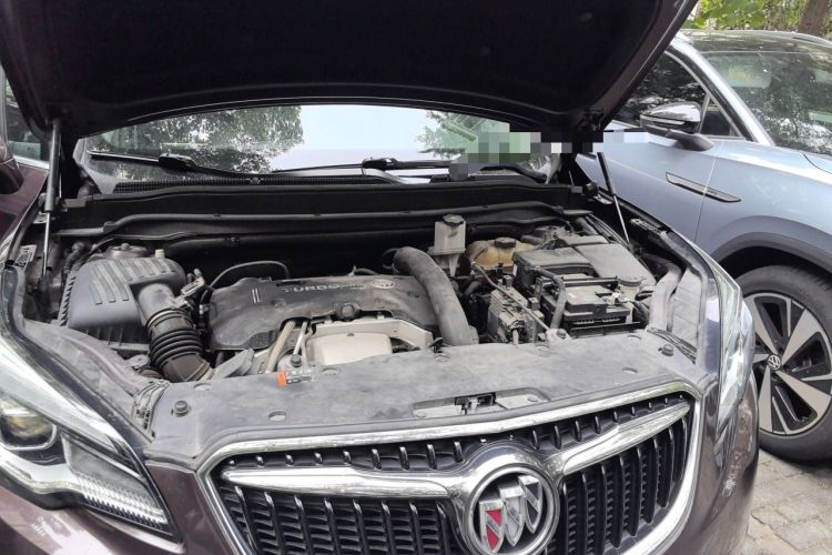 Used Buick Envision 2018 28T Four-Wheel Drive Elite Version Engine Bay Left