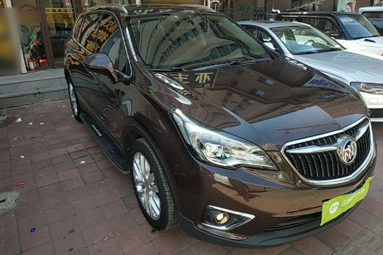 Used Buick Envision 2018 28T Four-Wheel Drive Elite Version Front Right 45 Deg