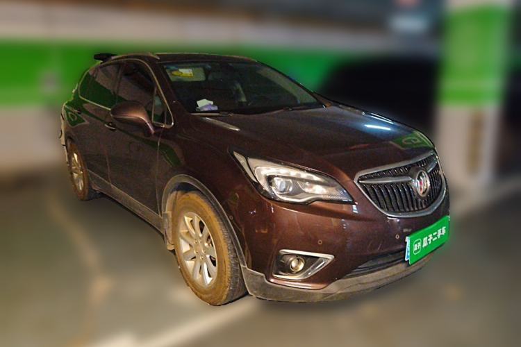Used Buick Envision 2018 20T Two-Wheel Drive Luxury Model Front Right 45 Deg