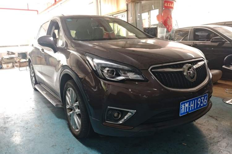 Used Buick Envision 2018 28T Four-Wheel Drive Elite Version Front Right 45 Deg