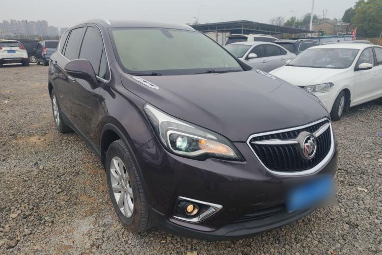 Used Buick Envision 2018 20T Two-Wheel-Drive Elite Model Front Right 45 Deg