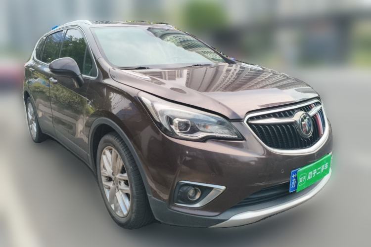 Used Buick Envision 2018 28T All-Wheel-Drive Versatile Sports Flagship Model Front Right 45 Deg
