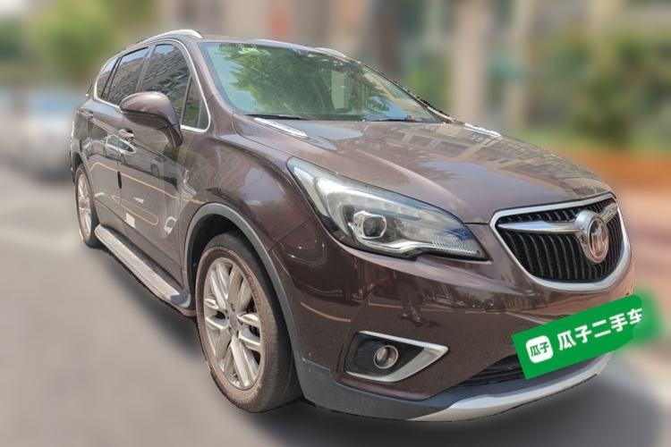 Used Buick Envision 2018 28T All-Wheel-Drive Versatile Sports Flagship Model Front Right 45 Deg