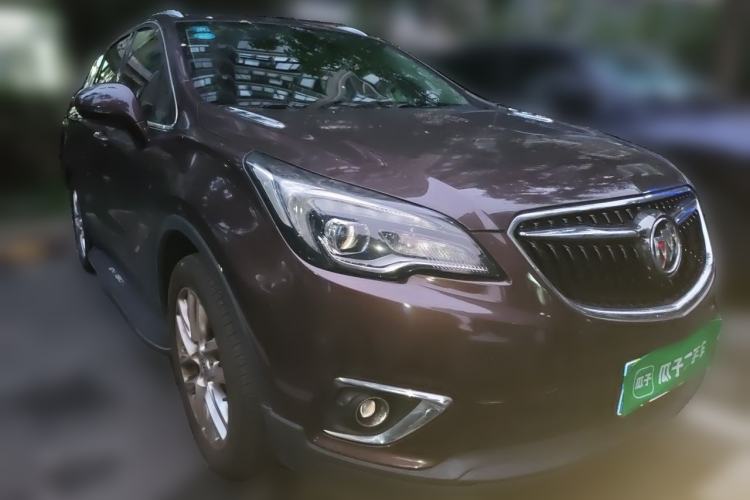 Used Buick Envision 2018 28T Four-Wheel Drive Elite Version Front Right 45 Deg