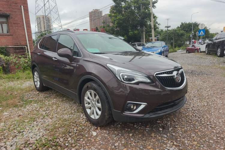 Used Buick Envision 2018 20T Two-Wheel-Drive Leading Model Front Right 45 Deg