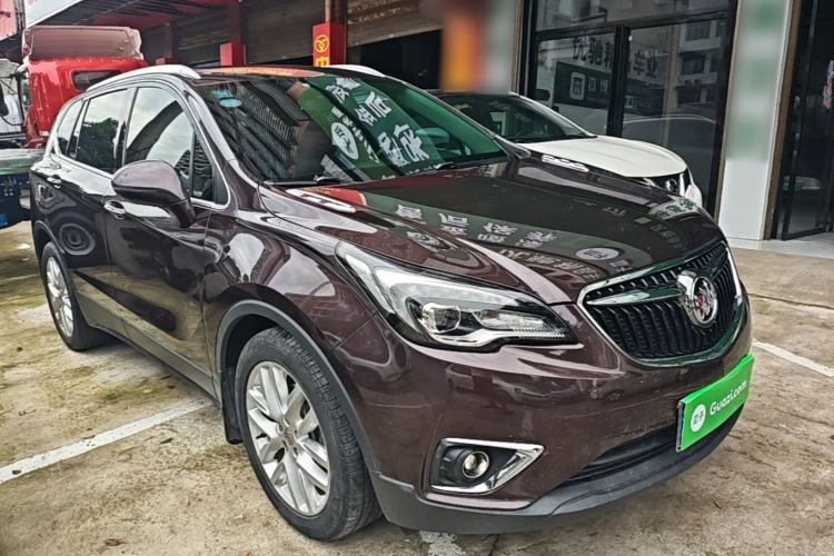 Used Buick Envision 2018 28T Four-Wheel Drive Elite Version Front Right 45 Deg