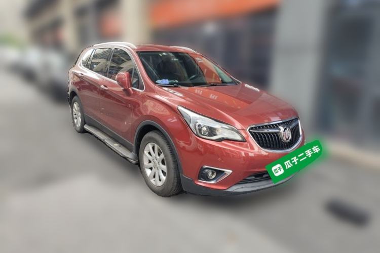 Used Buick Envision 2018 20T Two-Wheel-Drive Elite Model Front Right 45 Deg