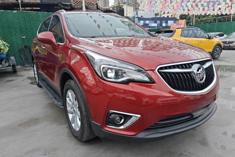 Used Buick Envision 2018 20T Two-Wheel-Drive Elite Model Front Right 45 Deg