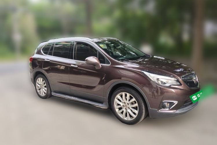 Used Buick Envision 2018 28T All-Wheel-Drive Versatile Sports Flagship Model Front Right 45 Deg