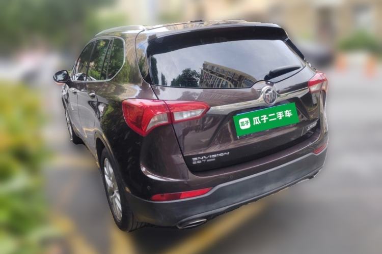 Used Buick Envision 2018 28T Four-Wheel Drive Luxury Model Rear Left 45 Deg