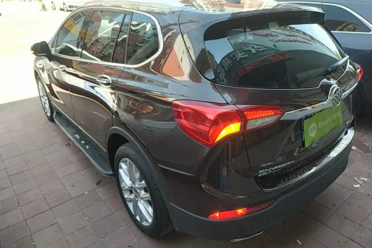Used Buick Envision 2018 28T Four-Wheel Drive Elite Version Rear Left 45 Deg