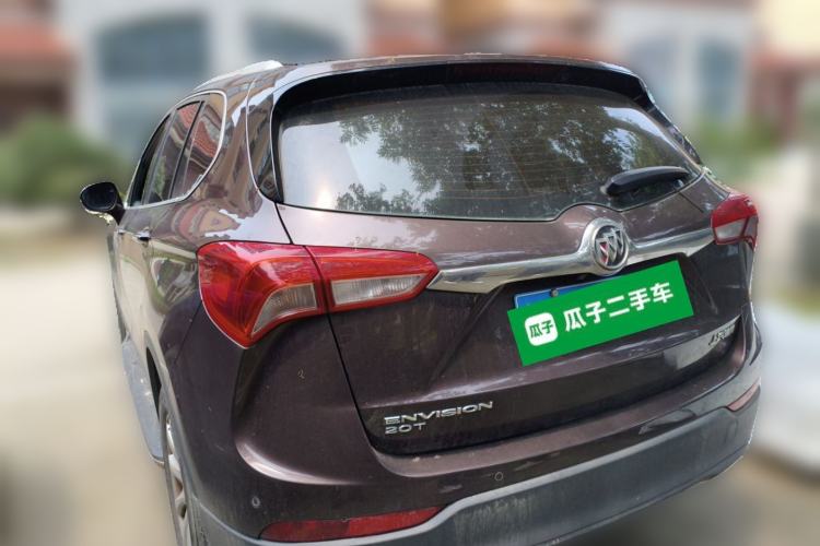 Used Buick Envision 2018 20T Two-Wheel-Drive Elite Model Rear Left 45 Deg