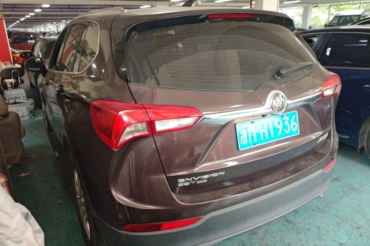 Used Buick Envision 2018 28T Four-Wheel Drive Elite Version Rear Left 45 Deg