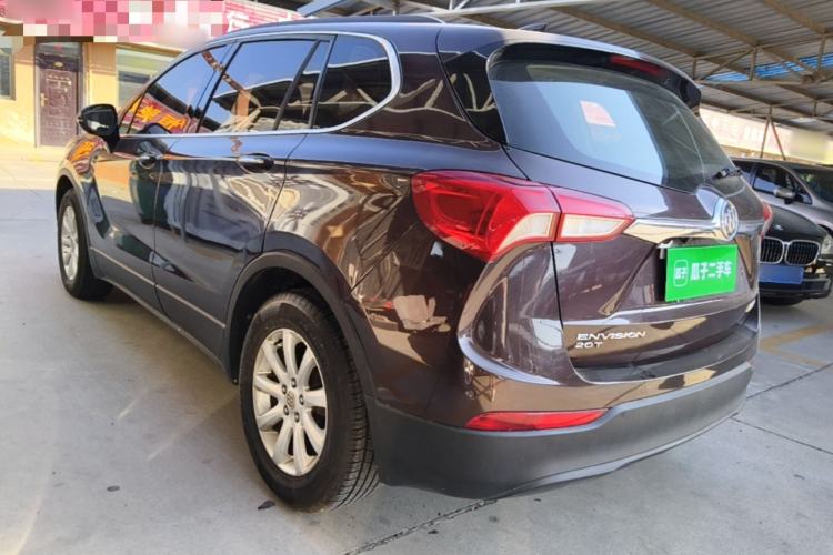 Used Buick Envision 2018 20T Two-Wheel-Drive Leading Model Rear Left 45 Deg