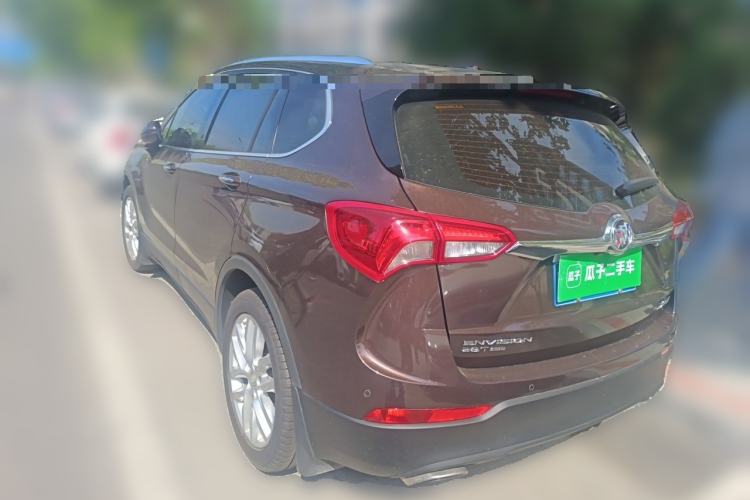 Used Buick Envision 2018 28T Four-Wheel Drive Elite Version Rear Left 45 Deg