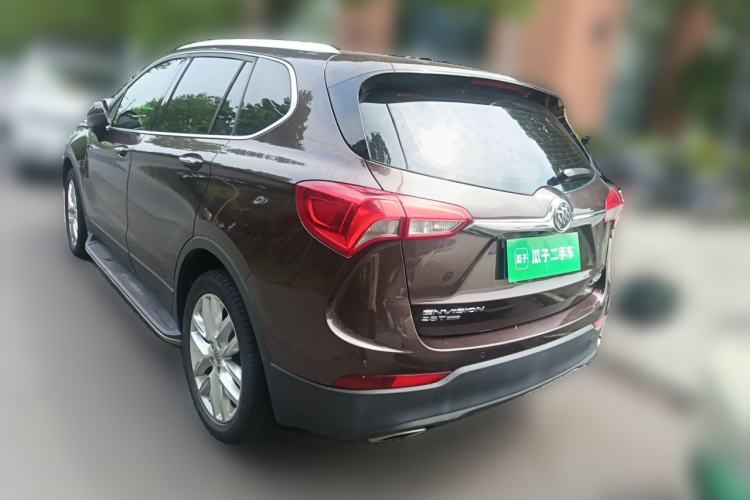 Used Buick Envision 2018 28T Four-Wheel Drive Luxury Model Rear Left 45 Deg