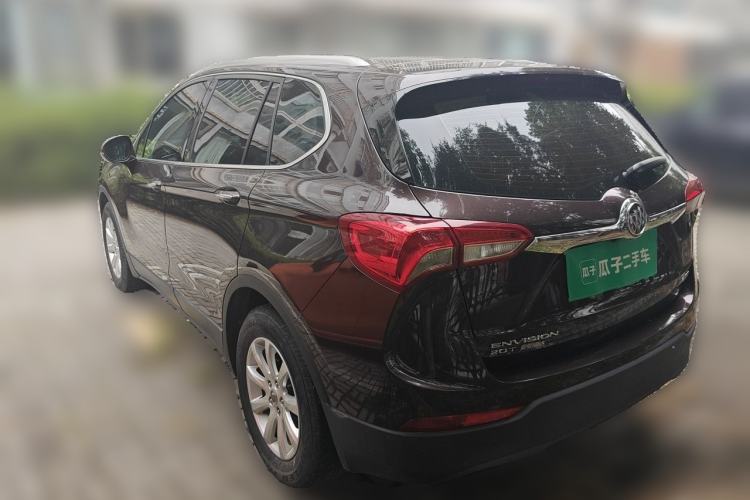 Used Buick Envision 2018 20T Two-Wheel-Drive Elite Model Rear Left 45 Deg