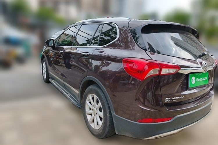 Used Buick Envision 2018 20T Two-Wheel Drive Luxury Model Rear Left 45 Deg