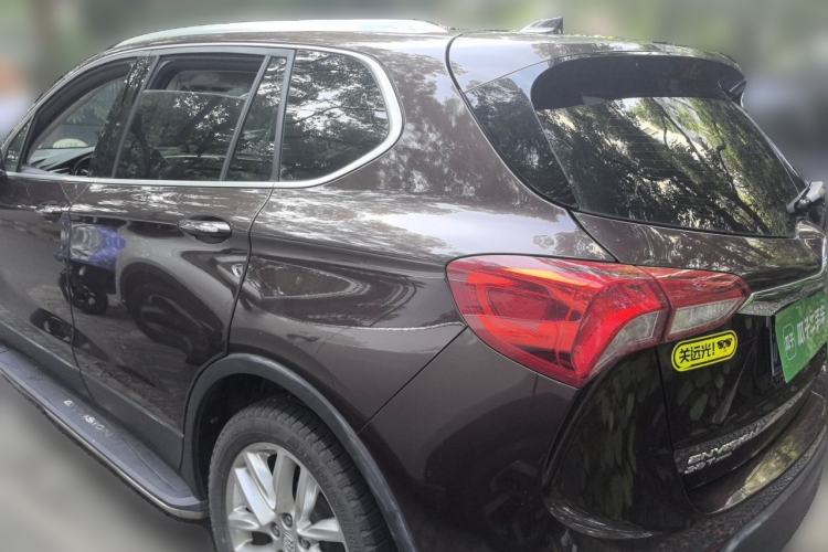 Used Buick Envision 2018 28T Four-Wheel Drive Elite Version Rear Left 45 Deg