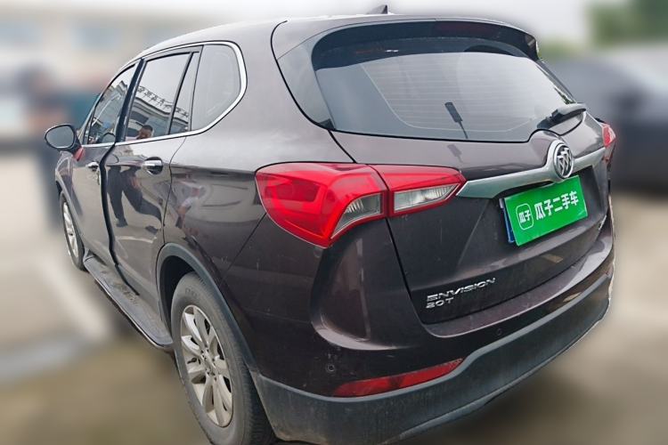 Used Buick Envision 2018 20T Two-Wheel Drive Luxury Model Rear Left 45 Deg