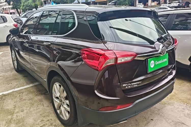 Used Buick Envision 2018 28T Four-Wheel Drive Elite Version Rear Left 45 Deg