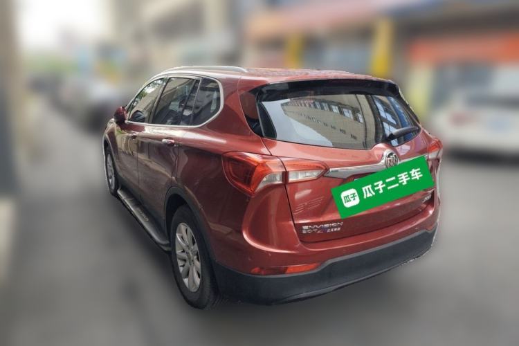 Used Buick Envision 2018 20T Two-Wheel-Drive Elite Model Rear Left 45 Deg