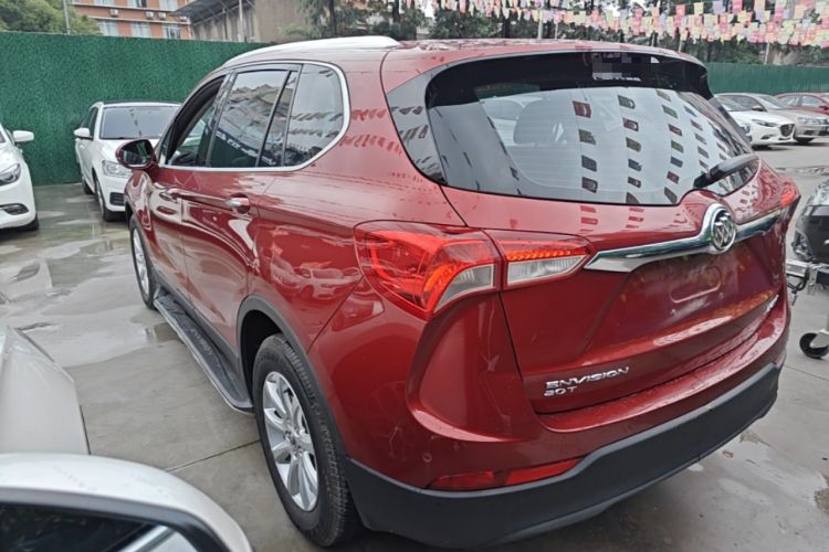 Used Buick Envision 2018 20T Two-Wheel-Drive Elite Model Rear Left 45 Deg