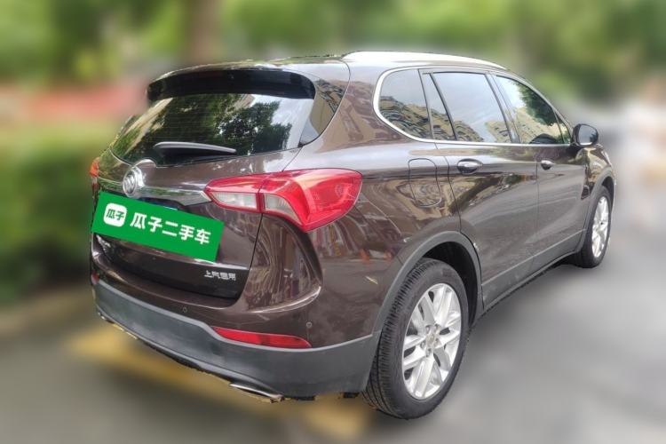 Used Buick Envision 2018 28T Four-Wheel Drive Luxury Model Rear Right 45 Deg