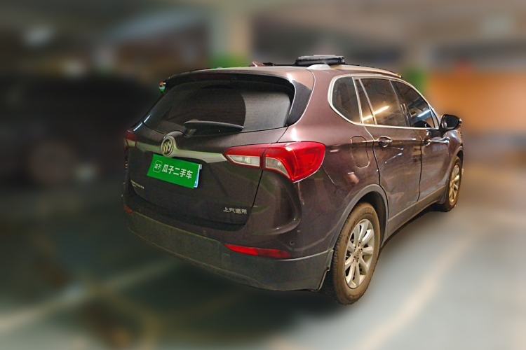 Used Buick Envision 2018 20T Two-Wheel Drive Luxury Model Rear Right 45 Deg