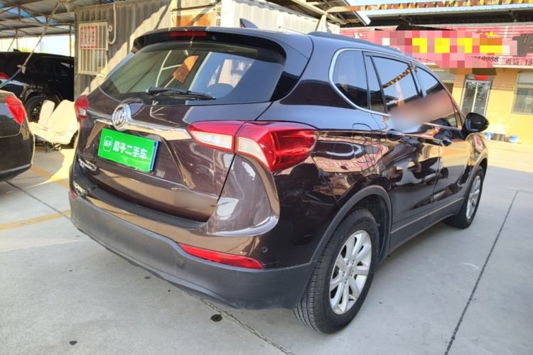 Used Buick Envision 2018 20T Two-Wheel-Drive Leading Model Rear Right 45 Deg
