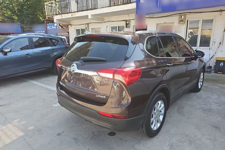 Used Buick Envision 2018 20T Two-Wheel-Drive Elite Model Rear Right 45 Deg