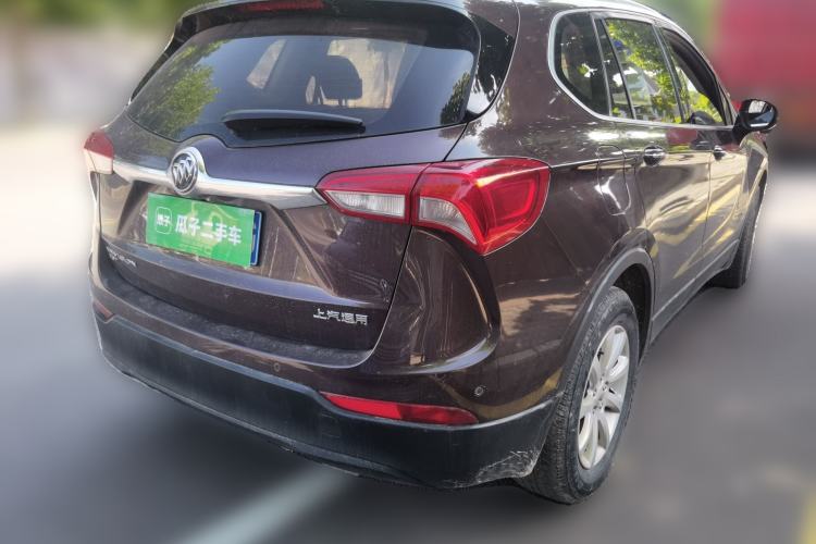 Used Buick Envision 2018 20T Two-Wheel Drive Luxury Model Rear Right 45 Deg
