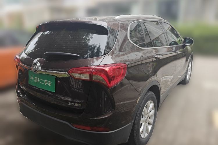 Used Buick Envision 2018 20T Two-Wheel-Drive Elite Model Rear Right 45 Deg