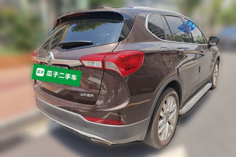 Used Buick Envision 2018 28T All-Wheel-Drive Versatile Sports Flagship Model Rear Right 45 Deg