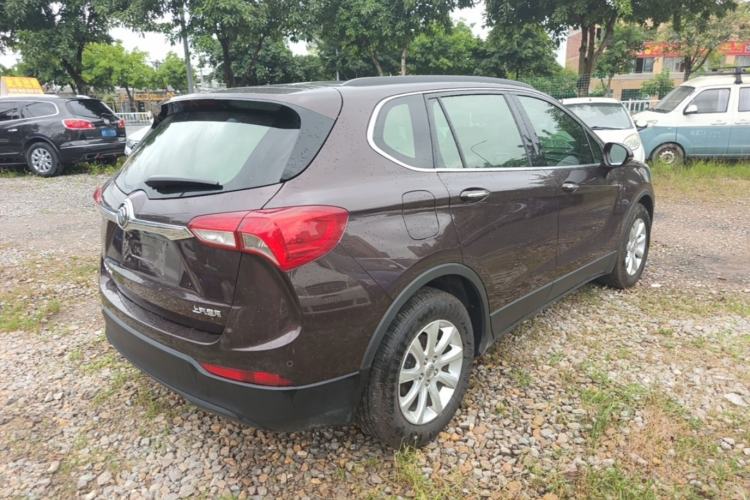 Used Buick Envision 2018 20T Two-Wheel-Drive Leading Model Rear Right 45 Deg