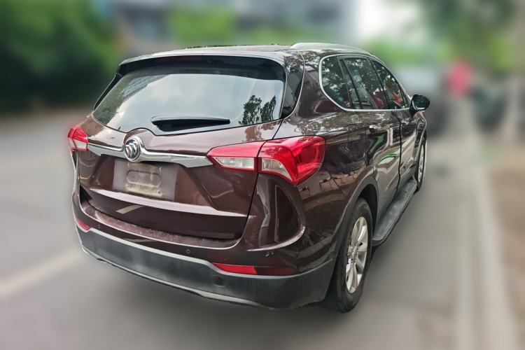 Used Buick Envision 2018 20T Two-Wheel-Drive Elite Model Rear Right 45 Deg