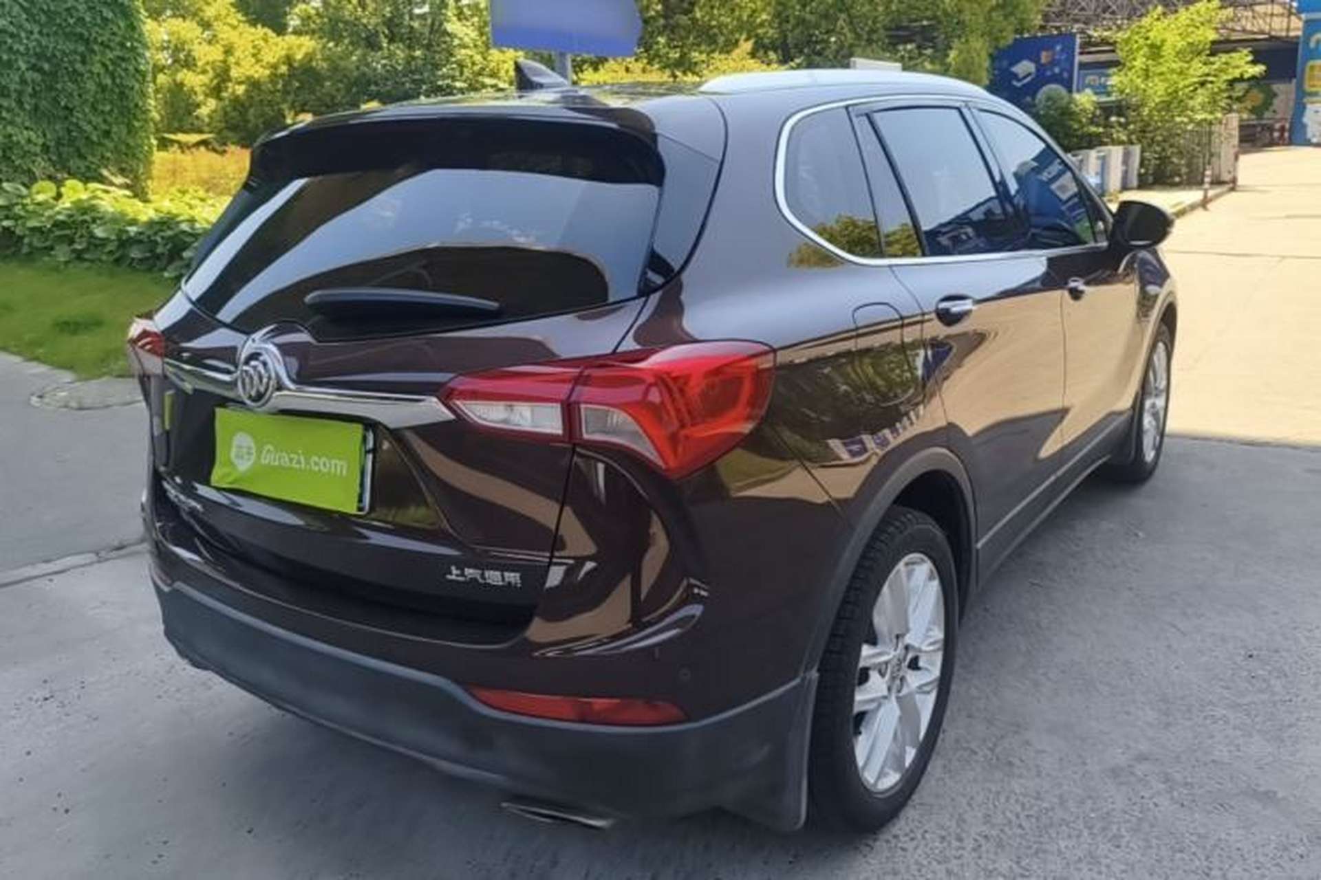 Used Buick Envision 2018 28T Four-Wheel Drive Elite Version Rear Right 45 Deg