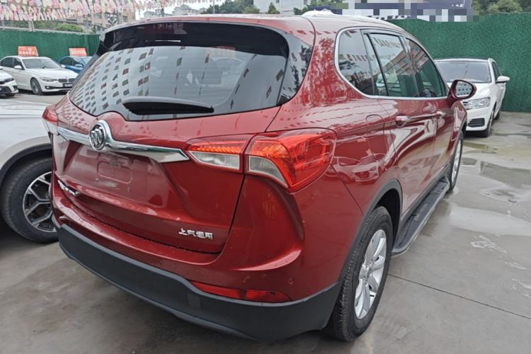 Used Buick Envision 2018 20T Two-Wheel-Drive Elite Model Rear Right 45 Deg
