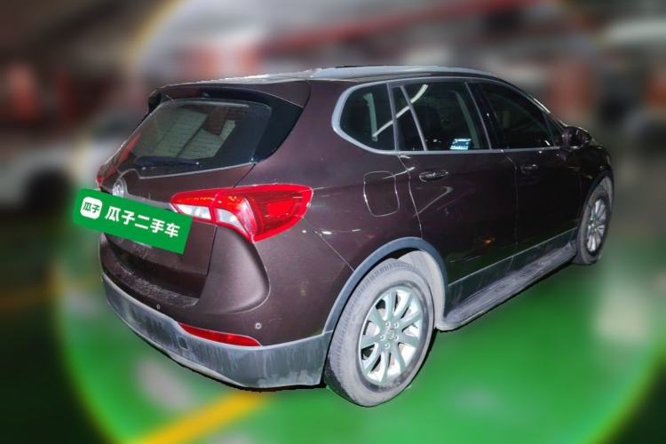 Used Buick Envision 2018 20T Two-Wheel-Drive Elite Model Rear Right 45 Deg