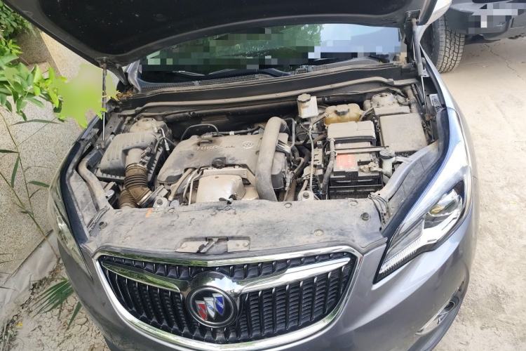 Used Buick Envision 2018 28T Four-Wheel Drive Luxury Model Engine Bay