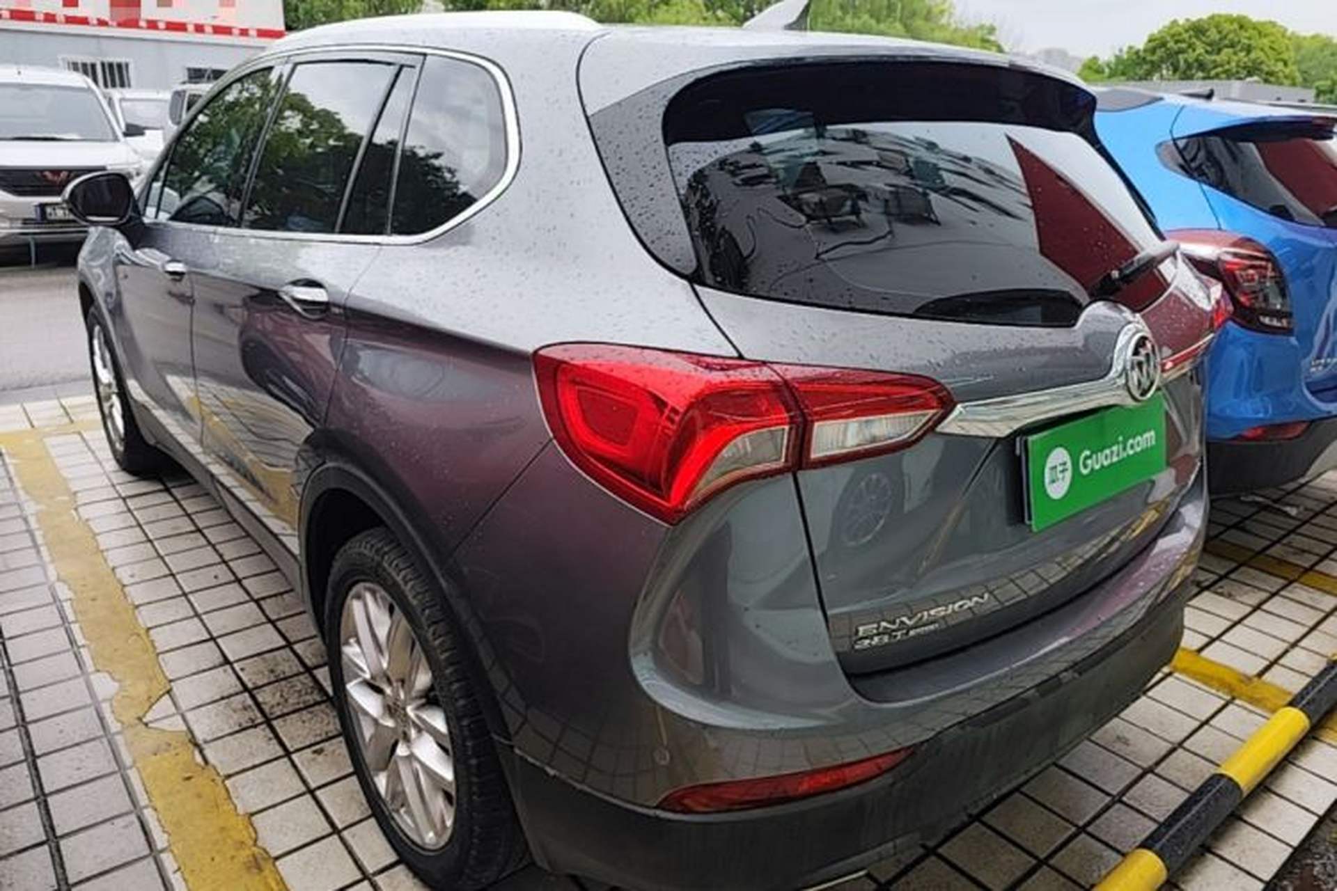 Used Buick Envision 2018 28T Four-Wheel Drive Elite Version Rear Left 45 Deg