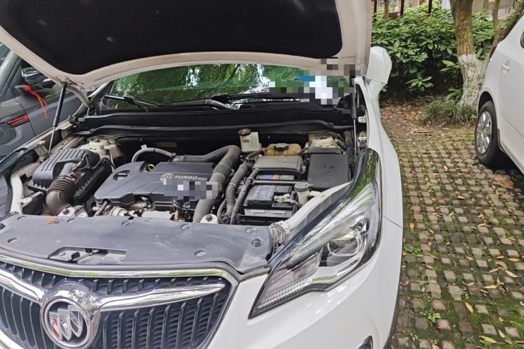 Used Buick Envision 2018 20T Two-Wheel Drive Luxury Model Engine Bay Left