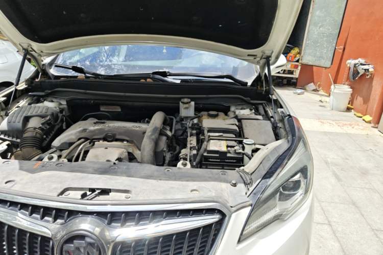Used Buick Envision 2018 28T Four-Wheel Drive Elite Version Engine Bay Left