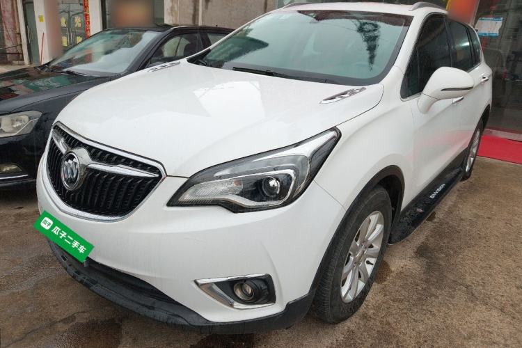 Used Buick Envision 2018 20T Two-Wheel-Drive Elite Model Front Left 45 Deg