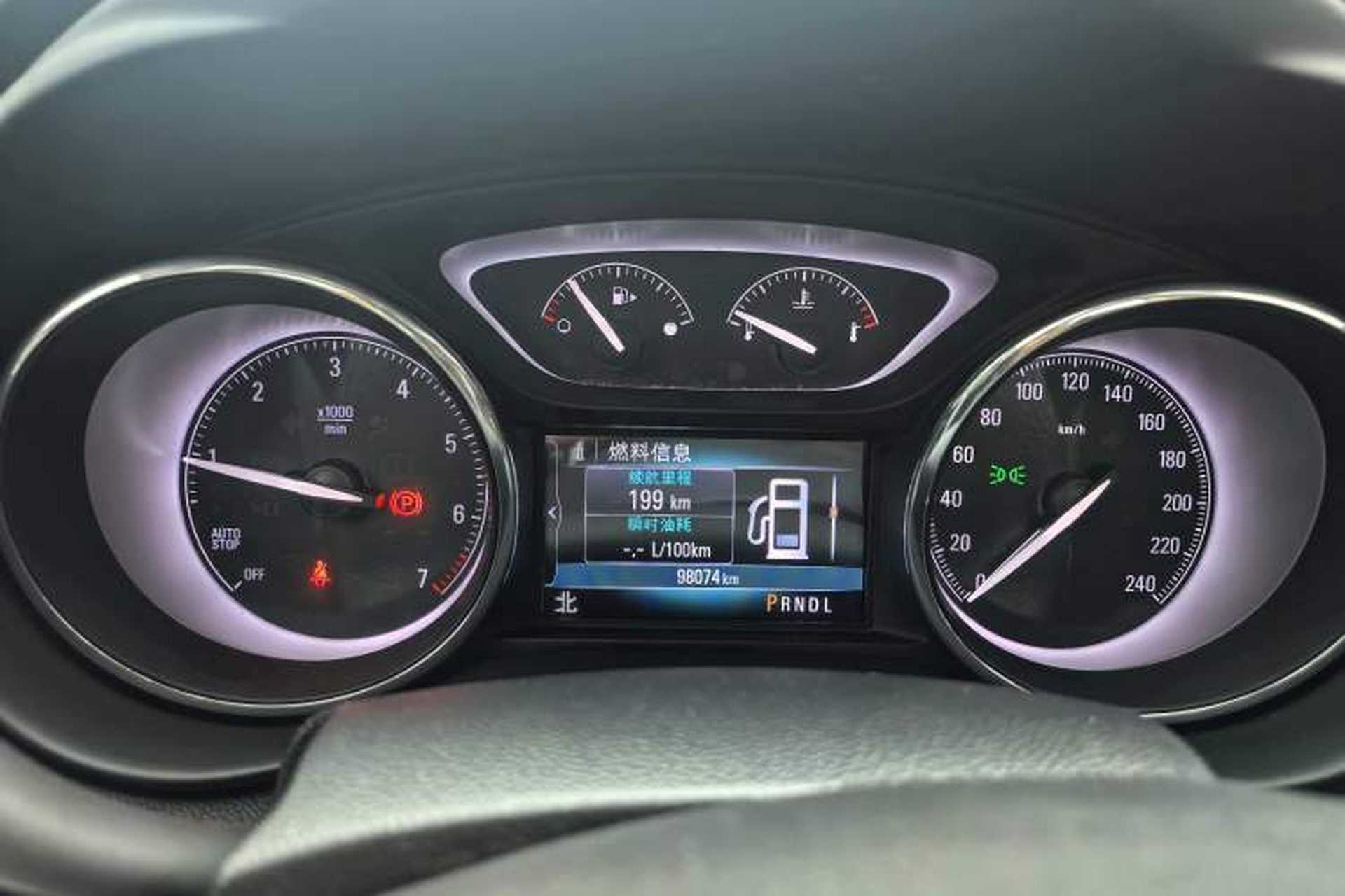 Used Buick Envision 2018 20T Two-Wheel Drive Luxury Model Instrument Cluster