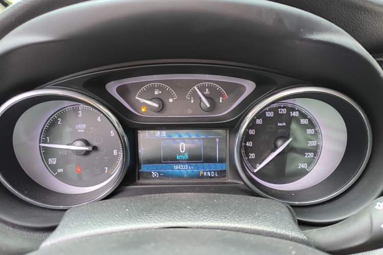 Used Buick Envision 2018 20T Two-Wheel-Drive Elite Model Instrument Cluster