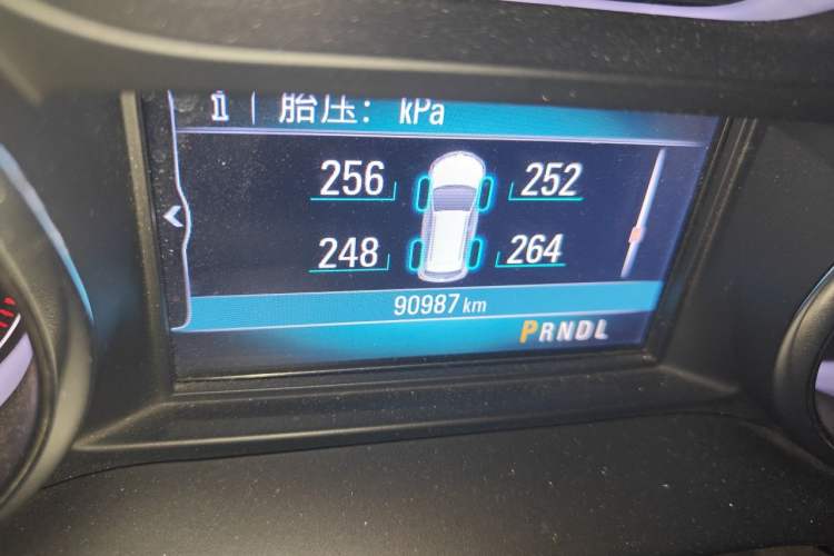 Used Buick Envision 2018 20T Two-Wheel Drive Luxury Model Odometer Close Up