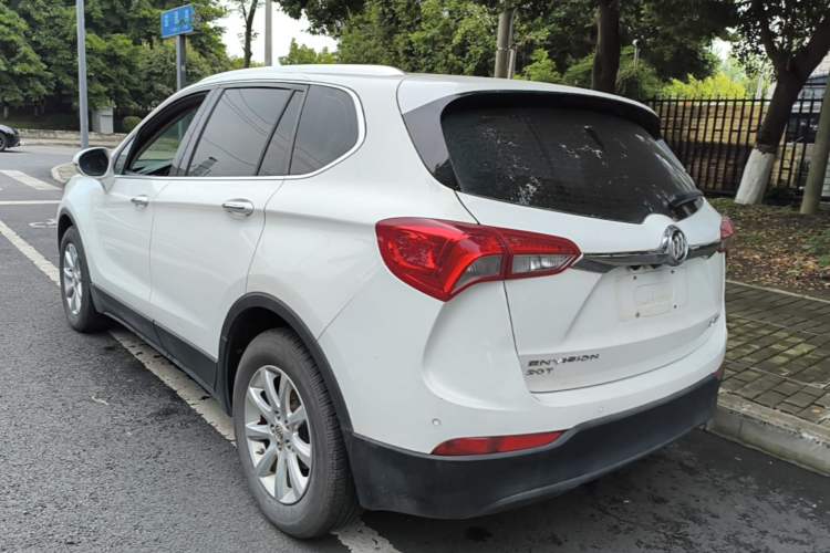 Used Buick Envision 2018 20T Two-Wheel-Drive Elite Model Rear Left 45 Deg