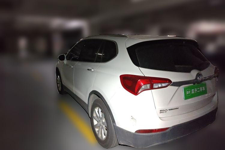 Used Buick Envision 2018 20T Two-Wheel-Drive Elite Model Rear Left 45 Deg