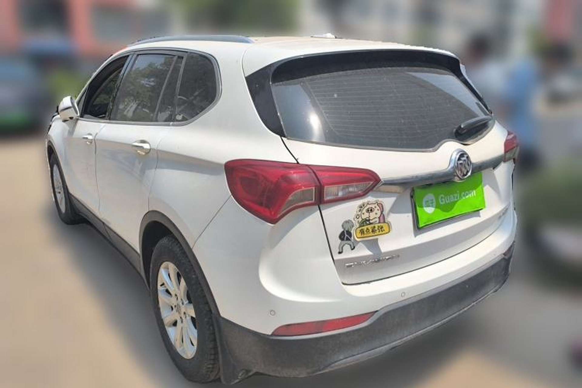 Used Buick Envision 2018 20T Two-Wheel-Drive Elite Model Rear Left 45 Deg